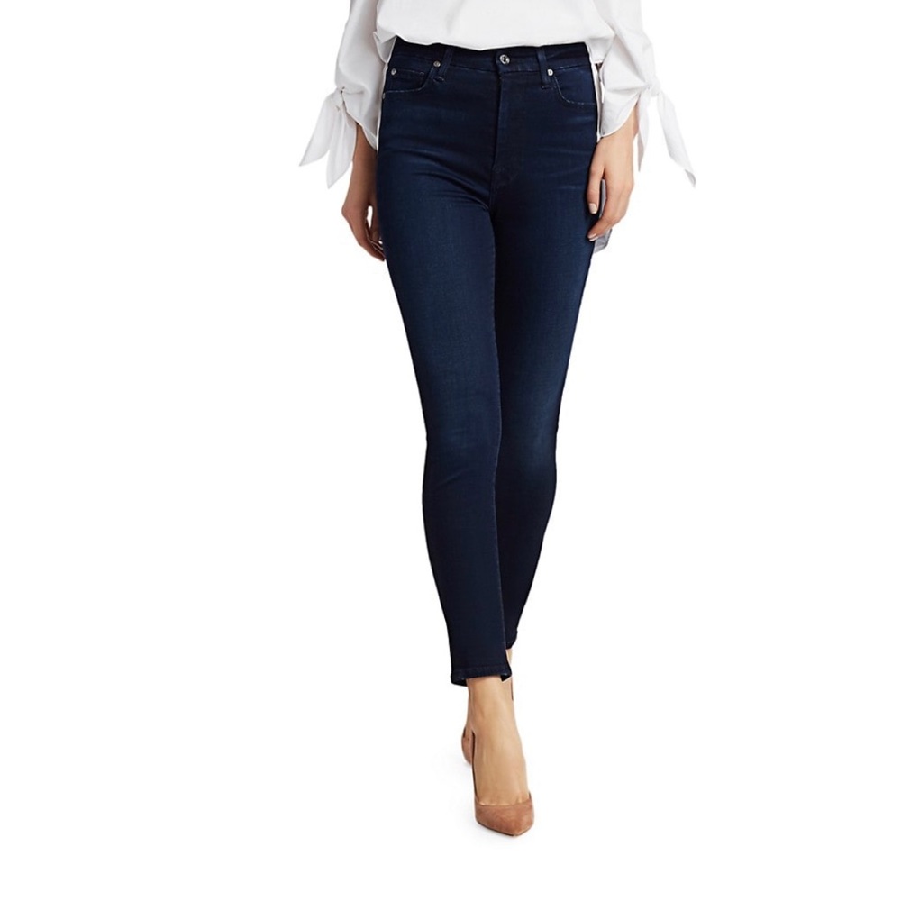 7 for all of Mankind - The Midrise Skinny Jean- Size 24